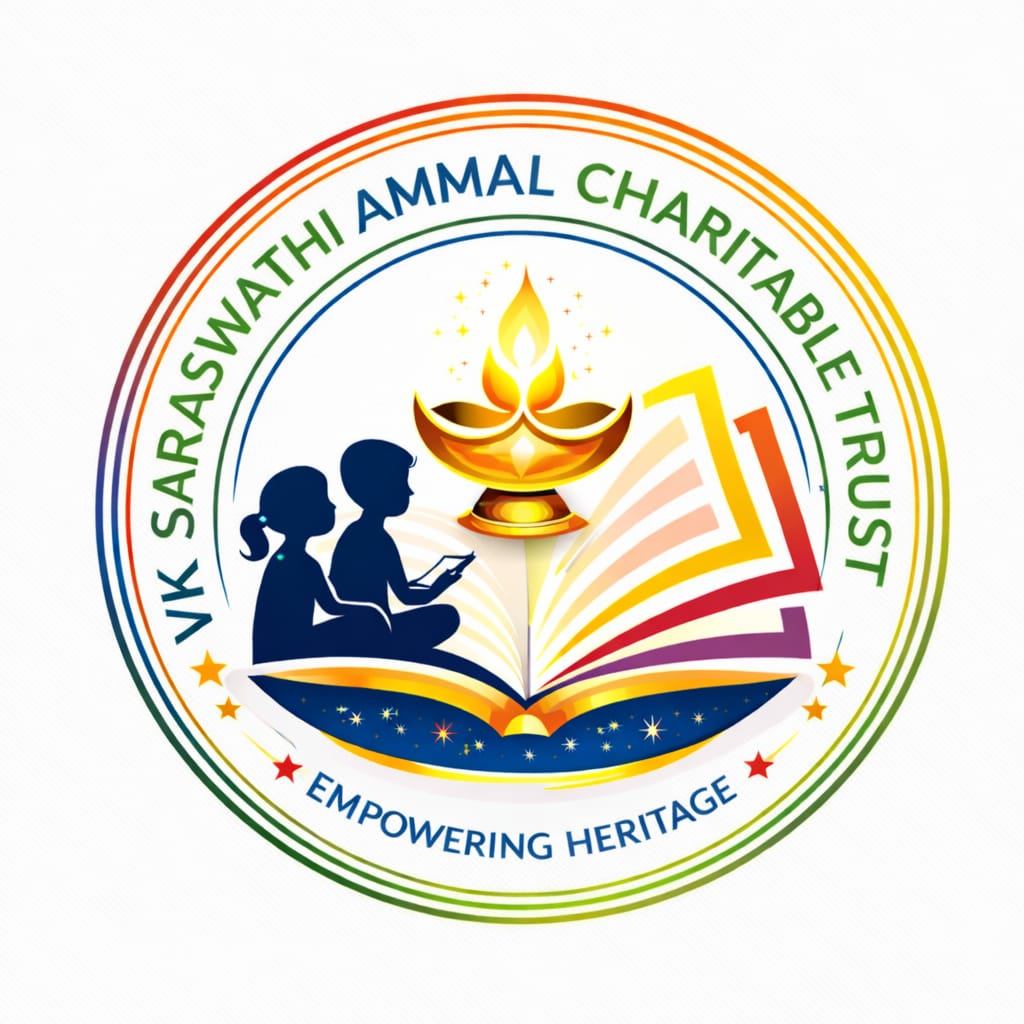 VK Saraswathy Ammal Charitable Trust Logo